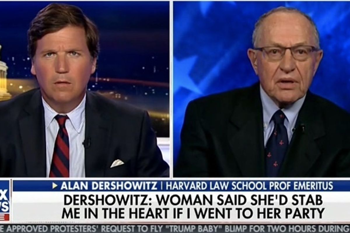 Alan Dershowitz Knows What It Feels Like To Be Deported