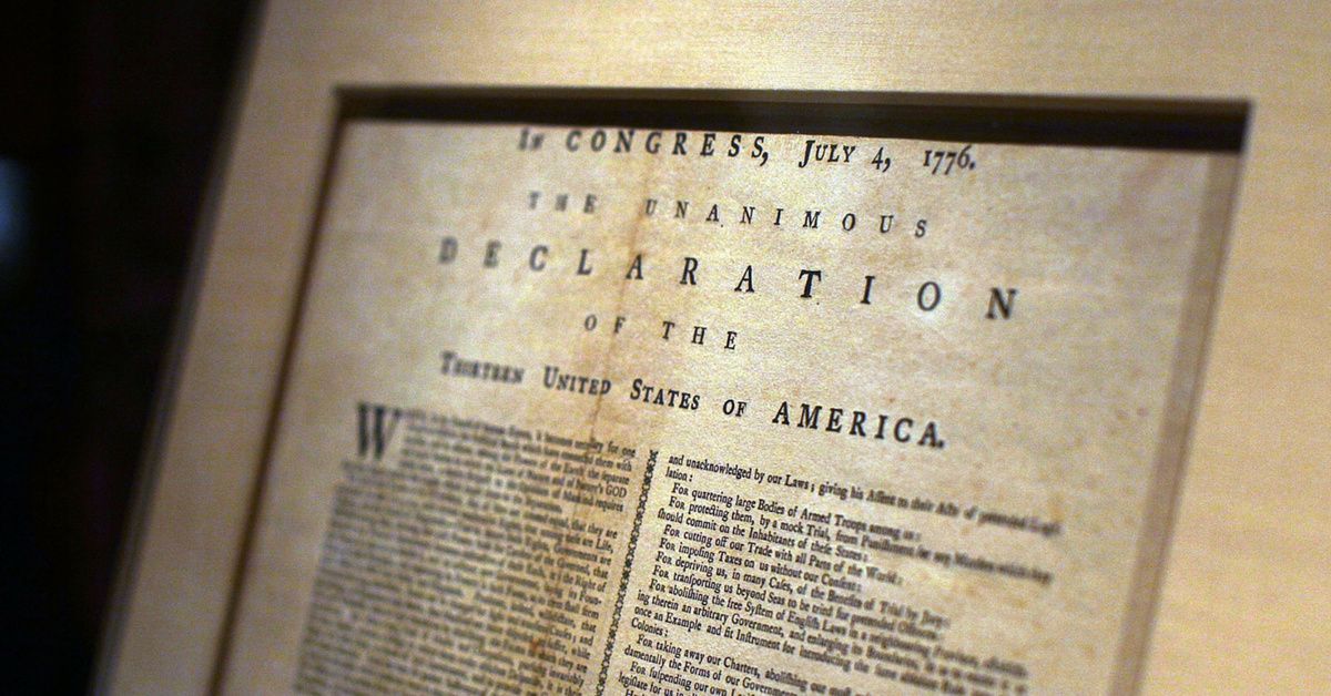 Why Did Facebook's AI Recently Flag The Declaration Of Independence As Hate Speech?