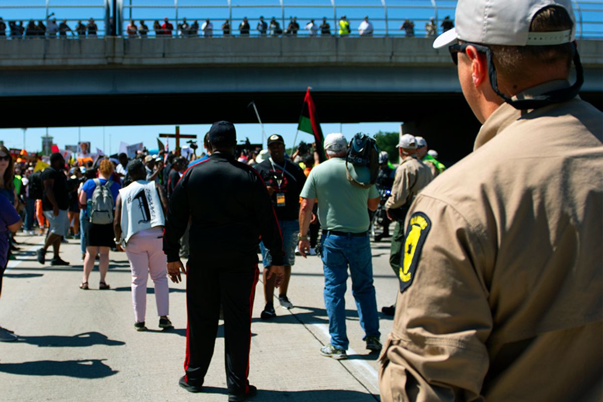 Chicago Protesters Close Major Highway. Sorry, Not Sorry.