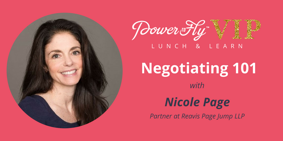 Virtual VIP Lunch & Learn: Negotiating 101