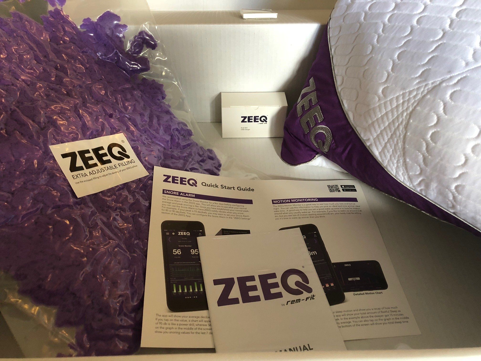 完売品 希少 REM-Fit ZEEQ SMART PILLOW 新品未使用 REM-Fit Zeeq Smart Pillow Review | PCMag