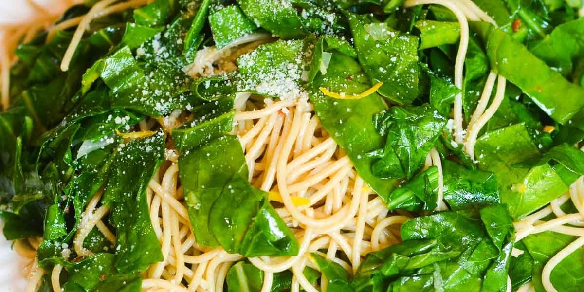 Lemon Collard Green Pasta My Recipe Magic