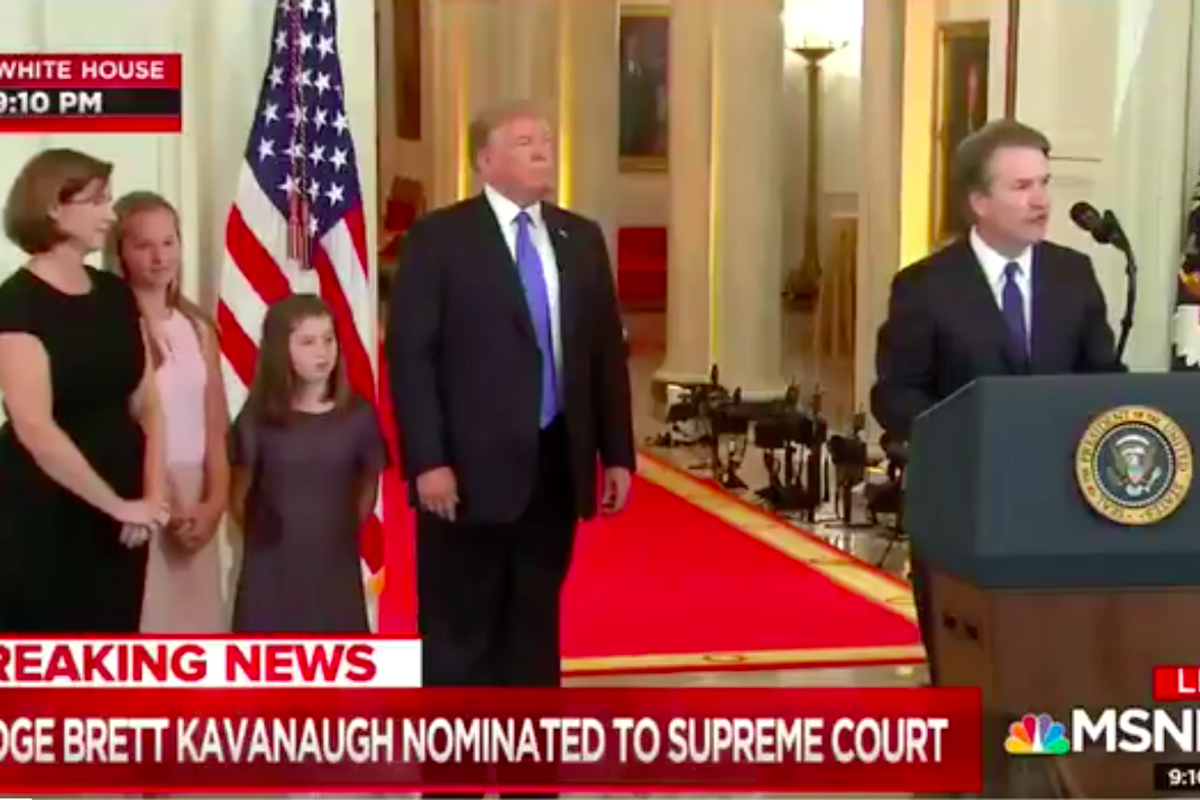Saintly Brett Kavanaugh Will Teach Basketball To All Your Forced-Birth Children