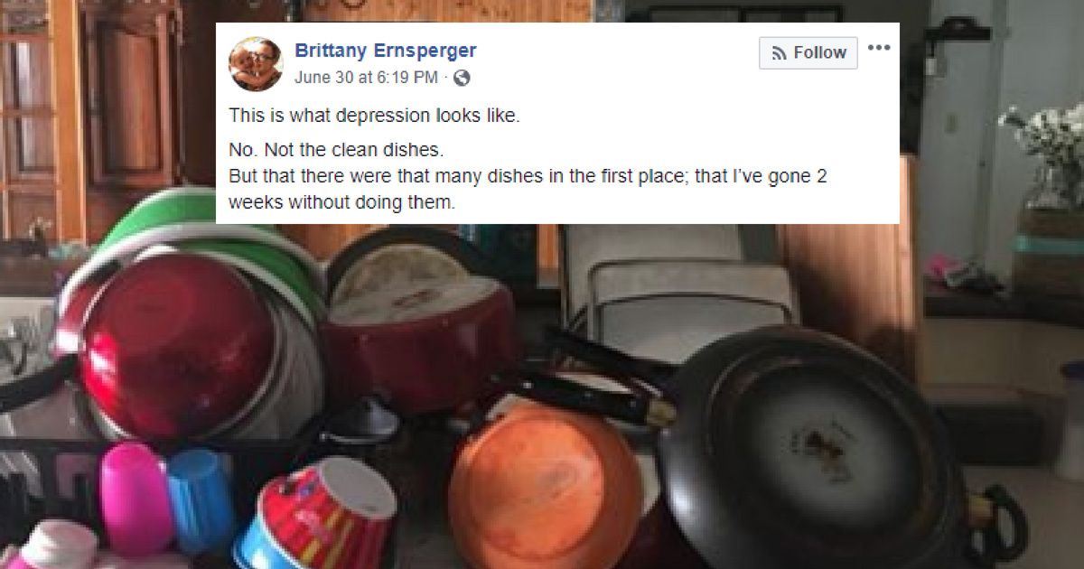 Woman's Post About Her Depression Goes Viral For Its Blunt Honesty