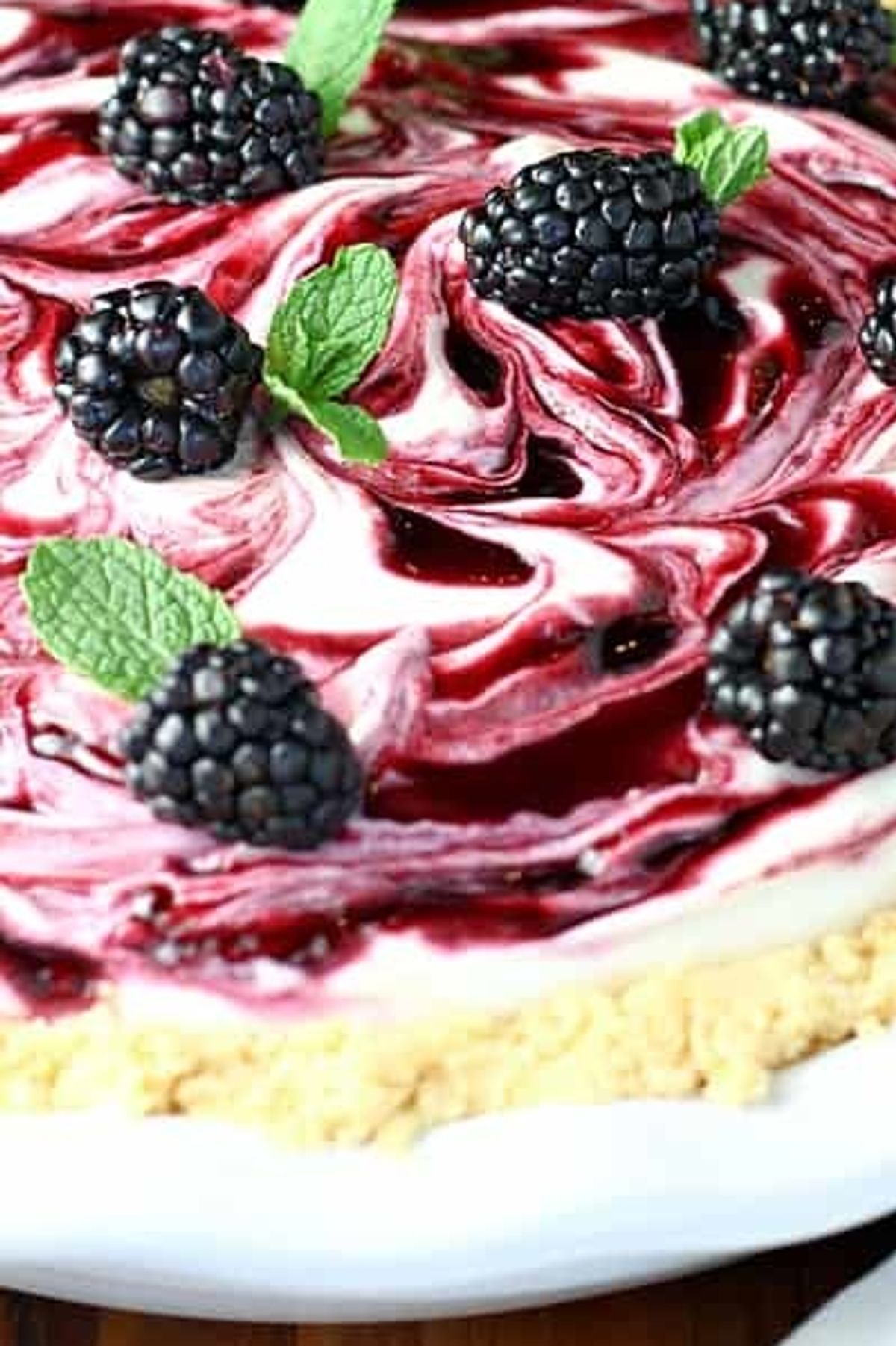 Blackberry Lemonade Pie | Let's Dish Recipes - My Recipe Magic