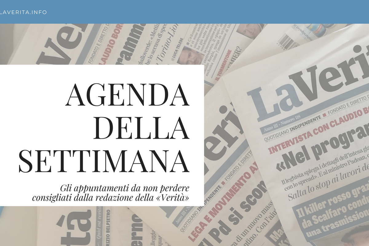L'agenda della settimana