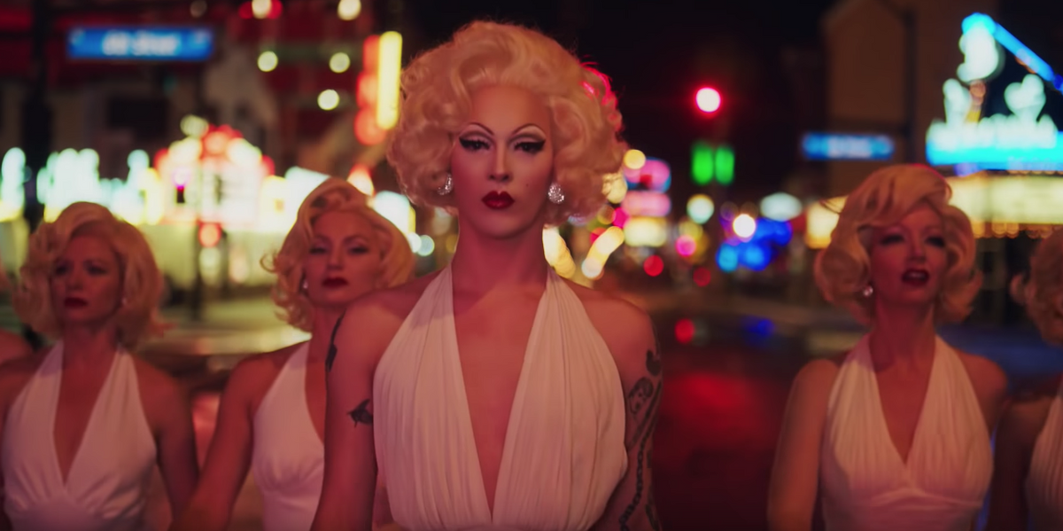 Violet Chachki Is Marilyn Monroe in Prada's 'Neon Dream'