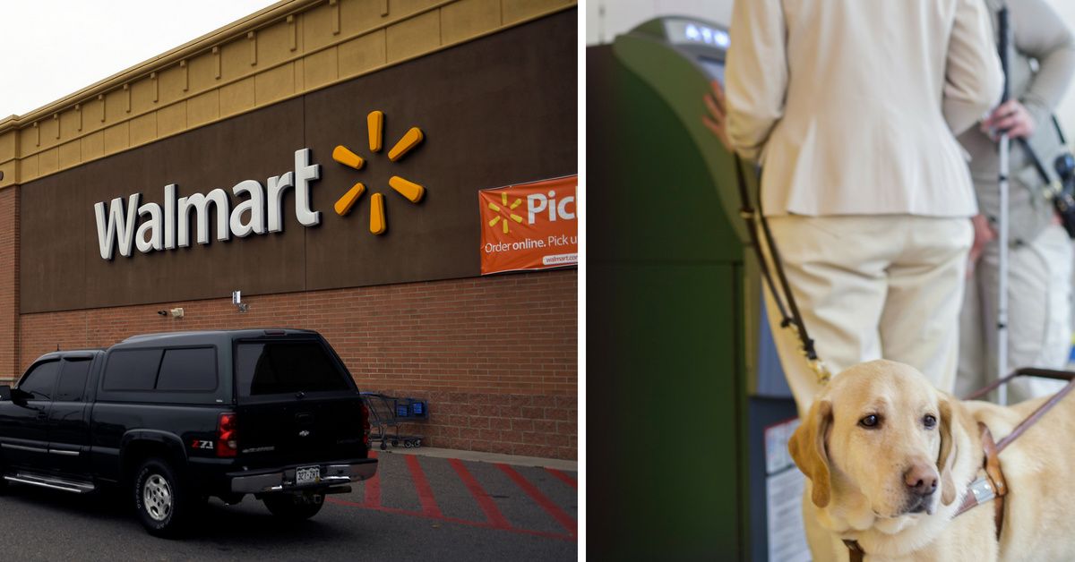 Walmart Apologizes After Employee Accuses Woman With Service Dog Of Faking A Disability