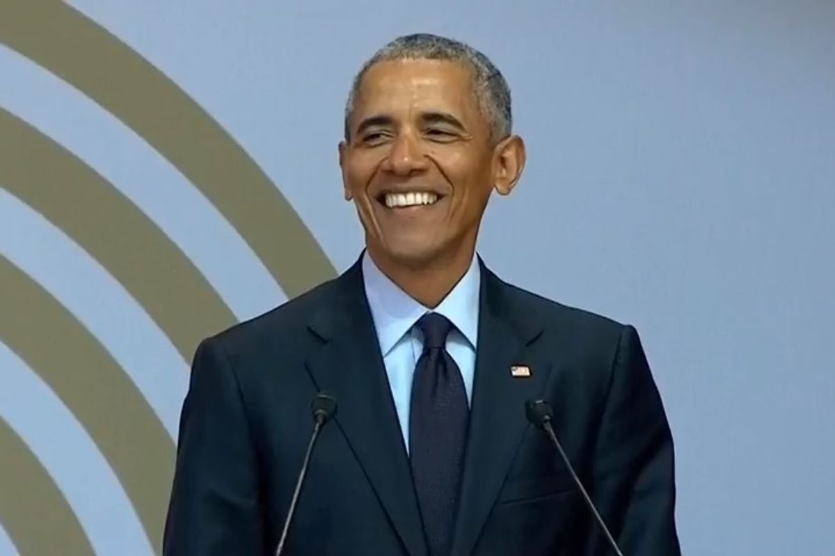 Barack Obama's Here To Help Us Get Past These Hell Times