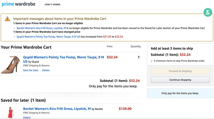 Review Did Amazon Prime Wardrobe Solve My Shopping Fix Gearbrain Review Did Amazon Prime Wardrobe Solve My Shopping Fix Gearbrain
