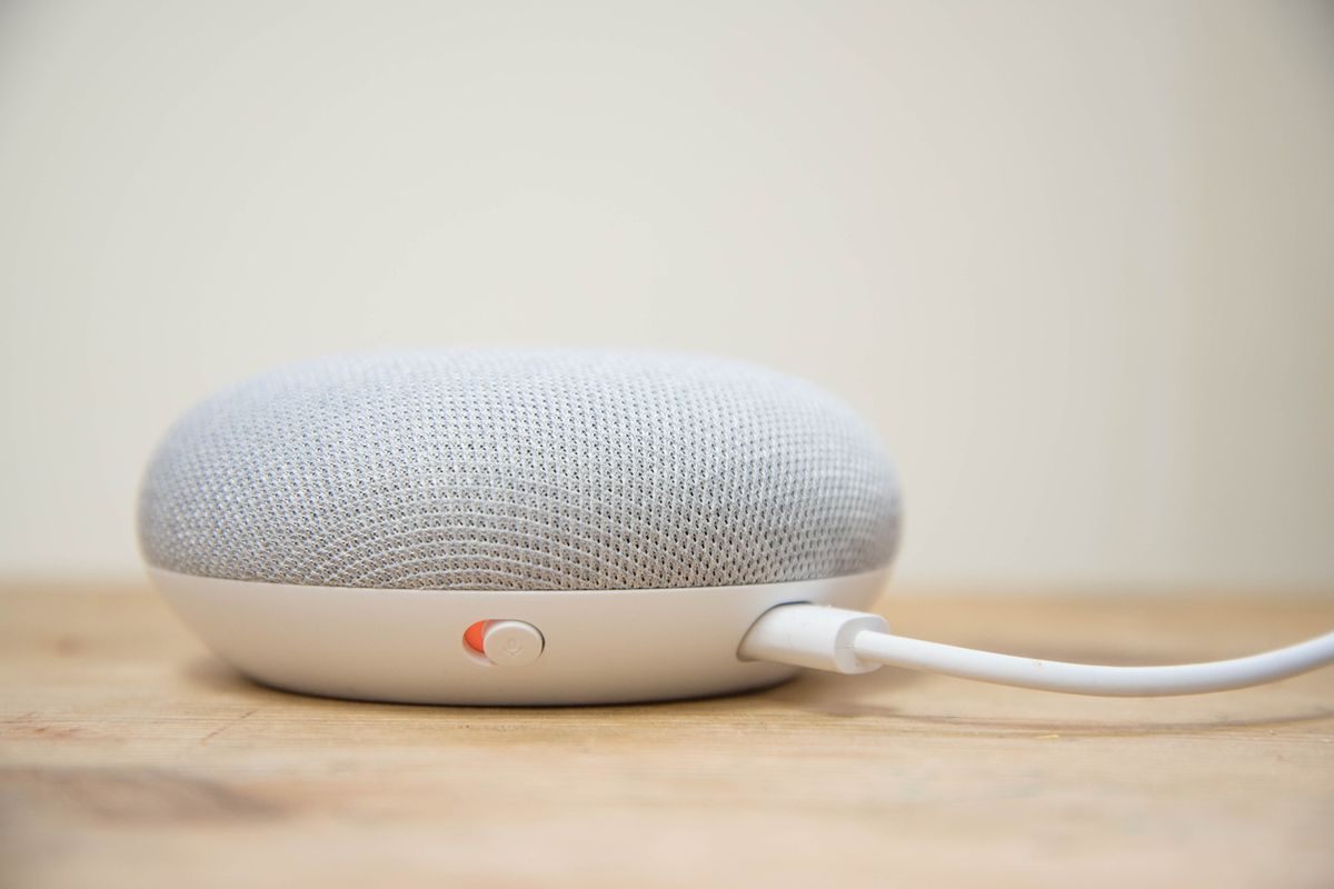 Google Home mini speaker photo
