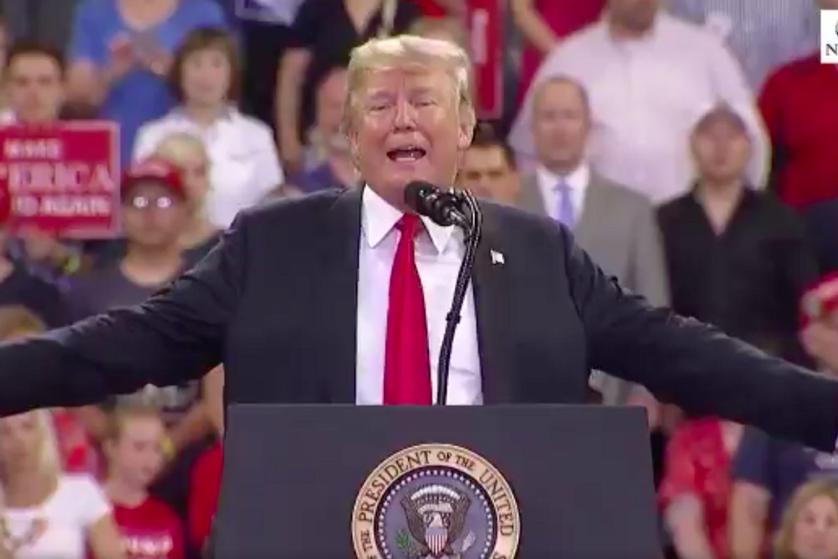 Trump Caps Very Busy Hostage Day With Minnesota Liarpalooza