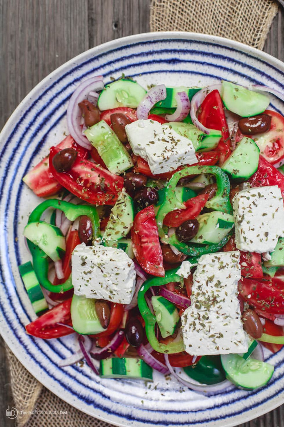 Best Salads From Around The World Mediterranean Greek Salad