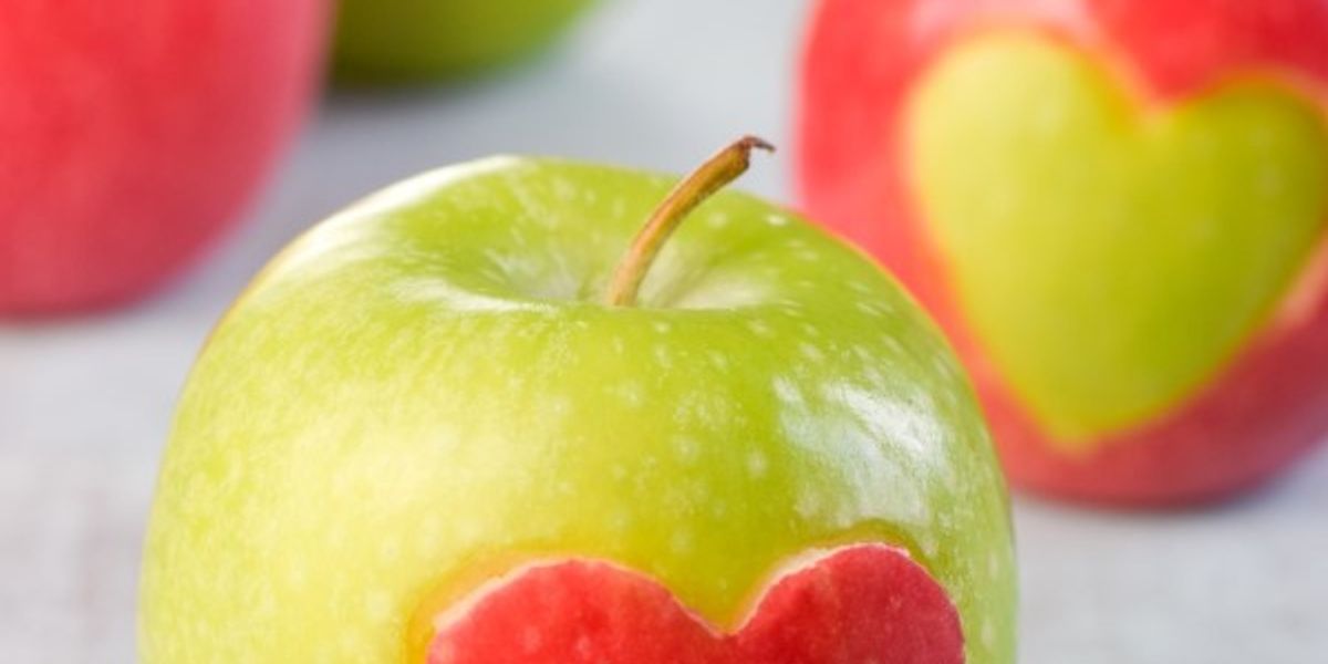 Pretty Heart Apples My Recipe Magic