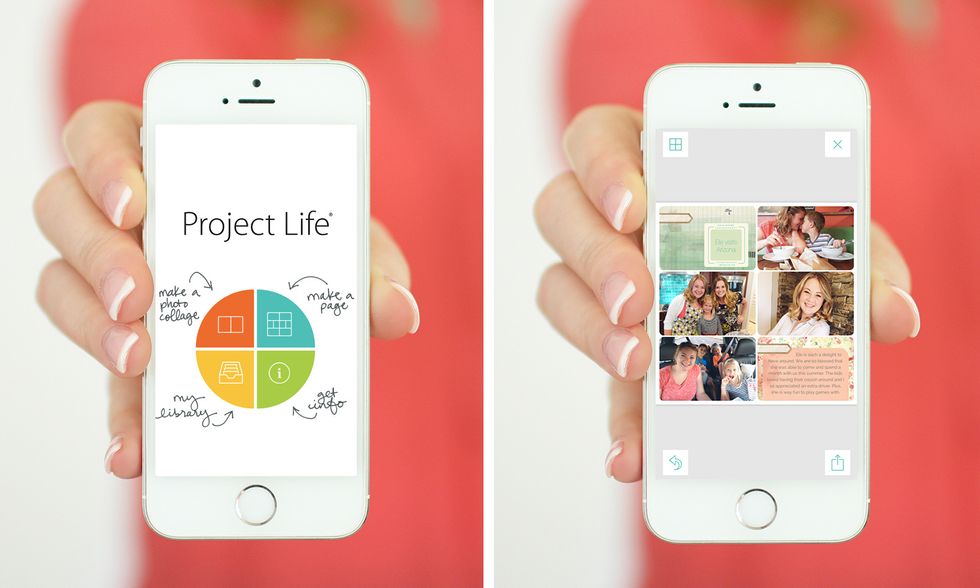 best virtual photo albums project life app