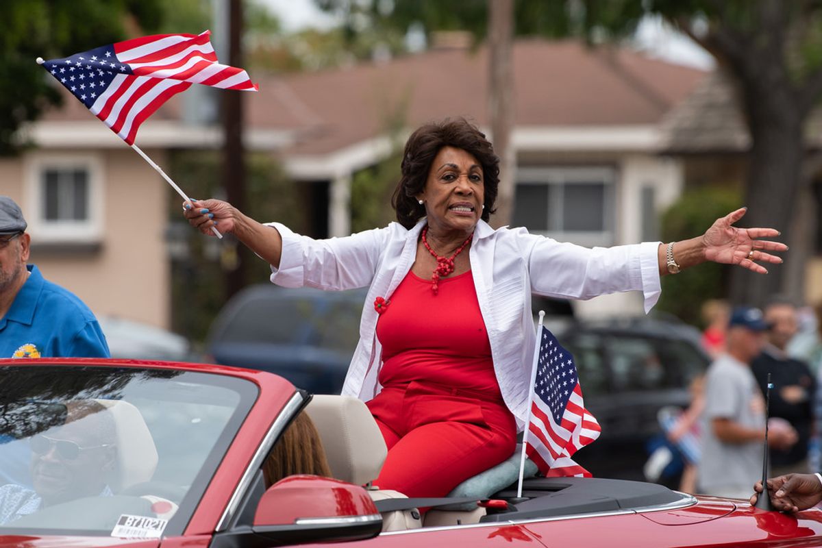 Republicans Cower In Fear Of Tiny Octogenarian Congresswoman, Maxine Waters, A Very Bad Lady