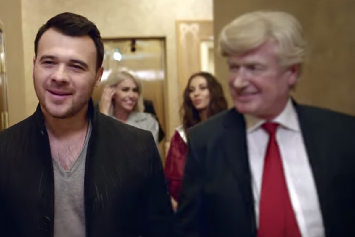 This Is Just A Really Mediocre Russian Music Video About Trump's Pee Tape