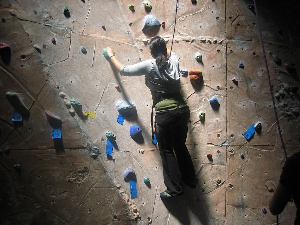 First Time Indoor Rock Climbing   Img 