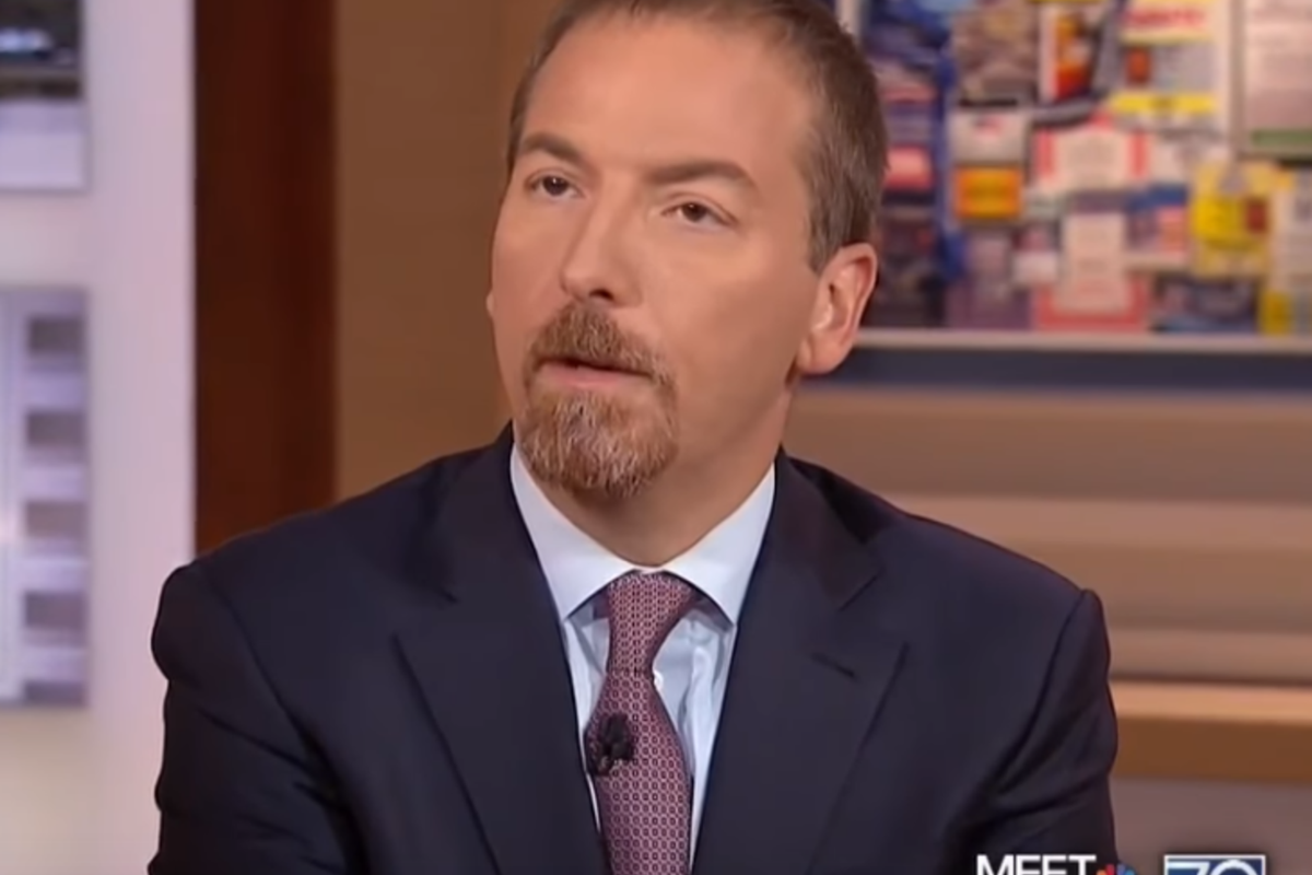 Nation's Long Nightmare Over As Chuck Todd's Daily Wankfest Banished To Streaming