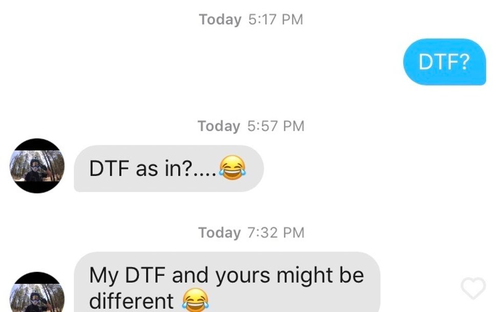15 Guys Tinder Responses To Dtf