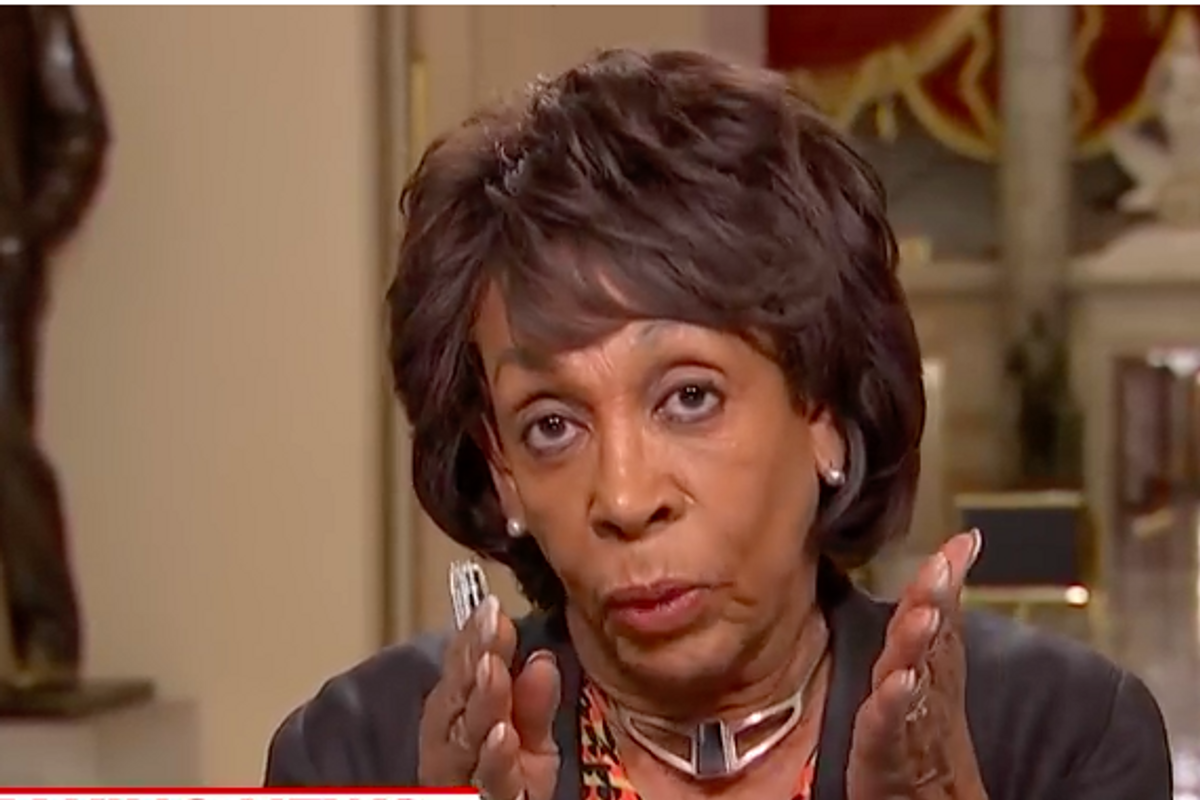 Trump Is Bored With 'Civil' Chuck And Nancy, Just Wants To Tussle With Maxine Waters