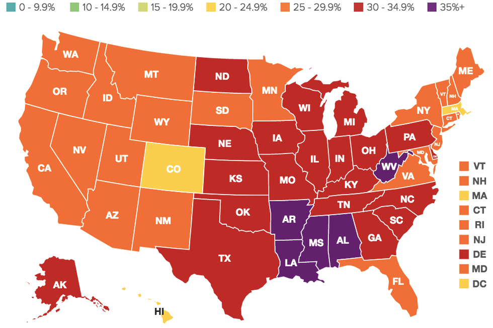 Obesity In America Vs Europe Two Maps Explain It All Big Think