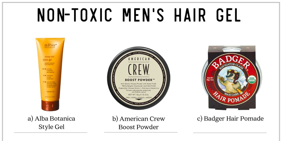 9 Non Toxic Men S Hair Gel Options Because Health