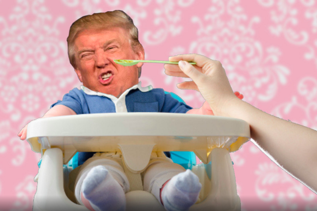 Don't Look Now, But President Baby-Shits Is HAVING A GODDAMN CONNIPTION