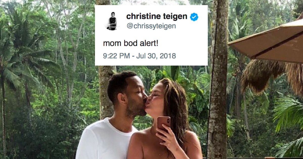 Chrissy Teigen Gets Candid About Her Stretch Marks And Being 'Super Insecure' With Her Body