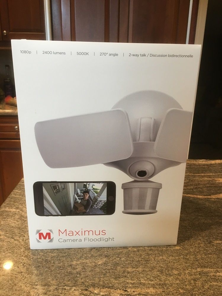 Maximus deals camera floodlight