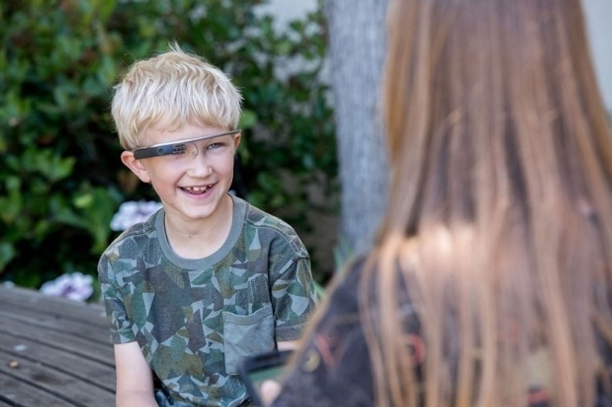 Google Glass with machine learning helps autistic children read facial expressions