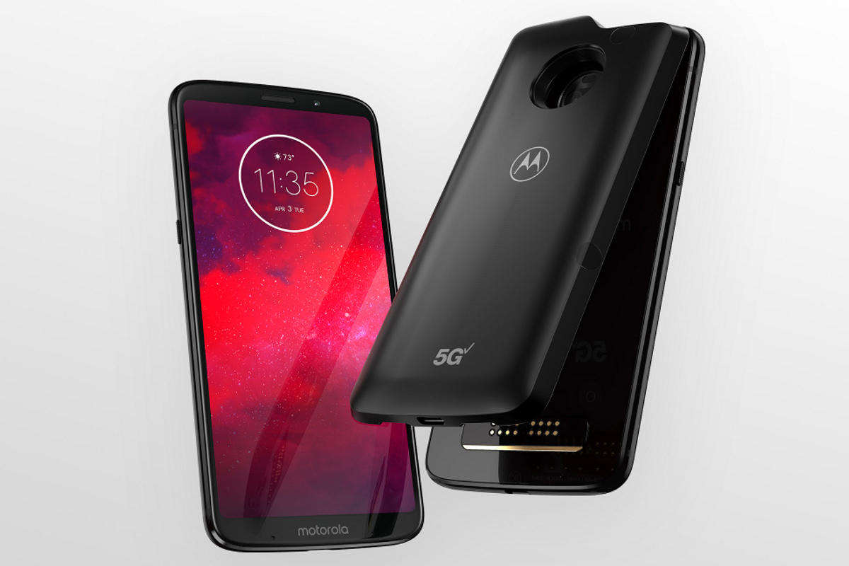 This $480 Motorola might just be the world’s first 5G phone - thanks to a new Moto Mod