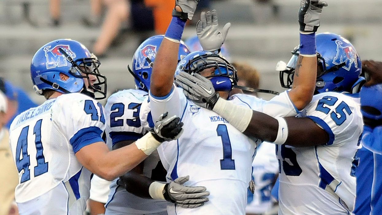 This Memphis football player is very proud of his mullet