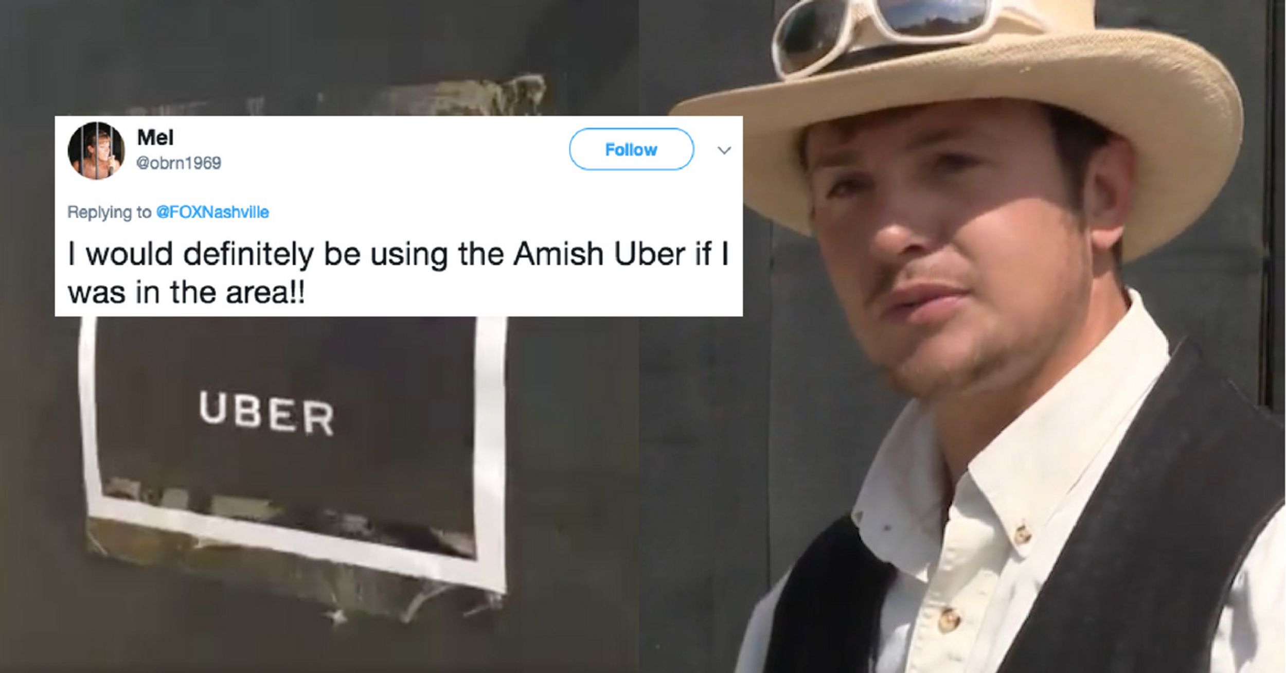 With Ride-Sharing Becoming More Popular, One Amish Man Is Capitalizing On It 😮