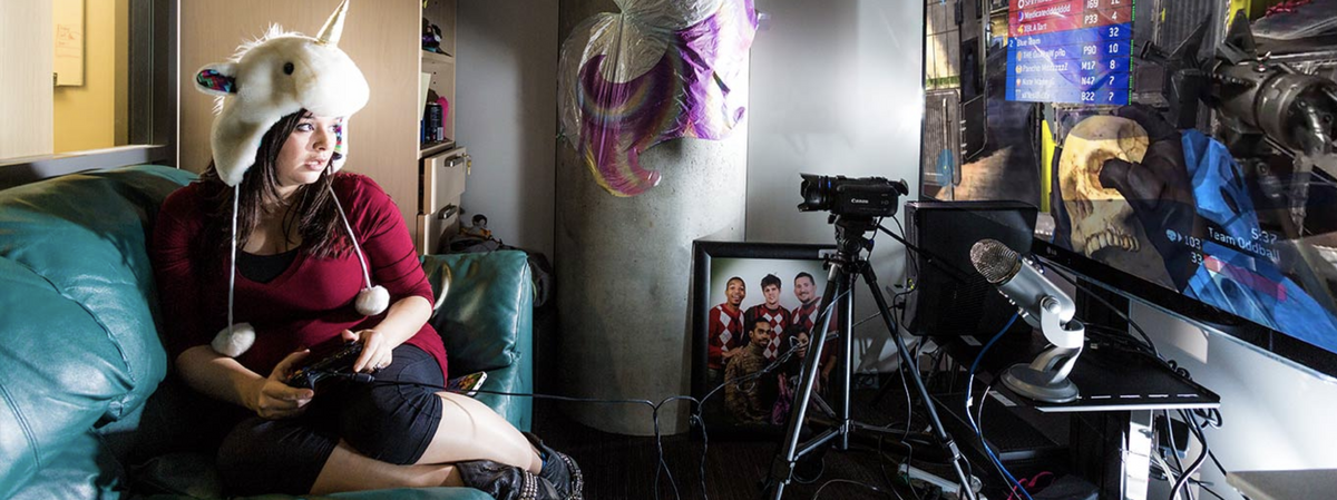 Talking trash with the first lady of online gaming