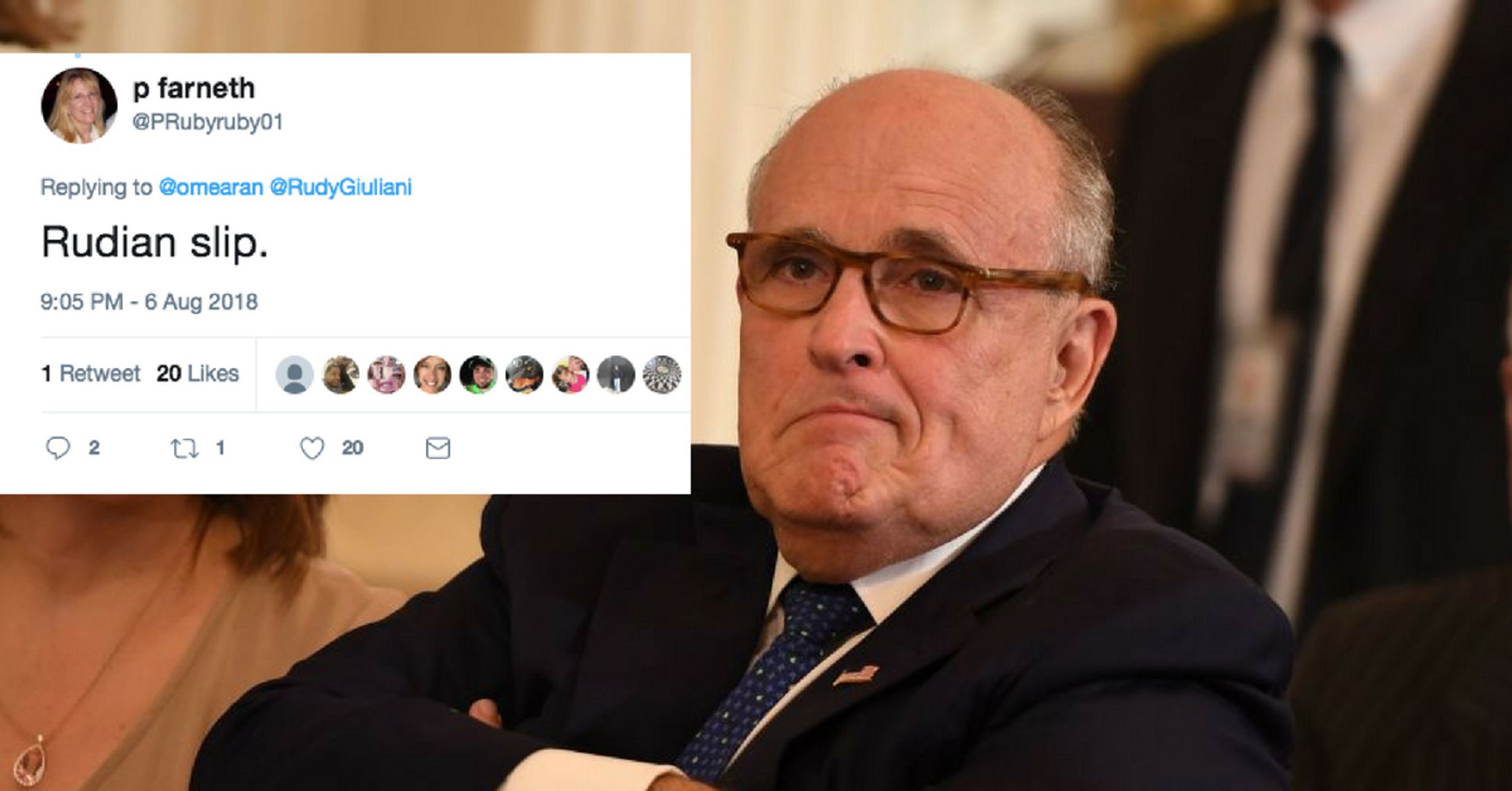 A Typo In Rudy Guiliani's Latest Tweet Led To An Onslaught Of Replies He Probably Wasn't Expecting 😬