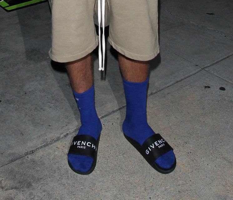 nike socks with slides