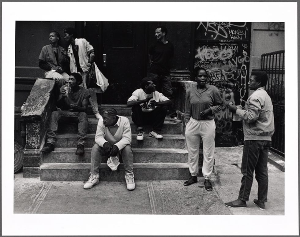 he New York Public Library. (1991). Rgroup hanging out on a stoop. Retrieved from http://digitalcollections.nypl.org/items/9daf5b00-9311-0130-c9ee-58d385a7b928