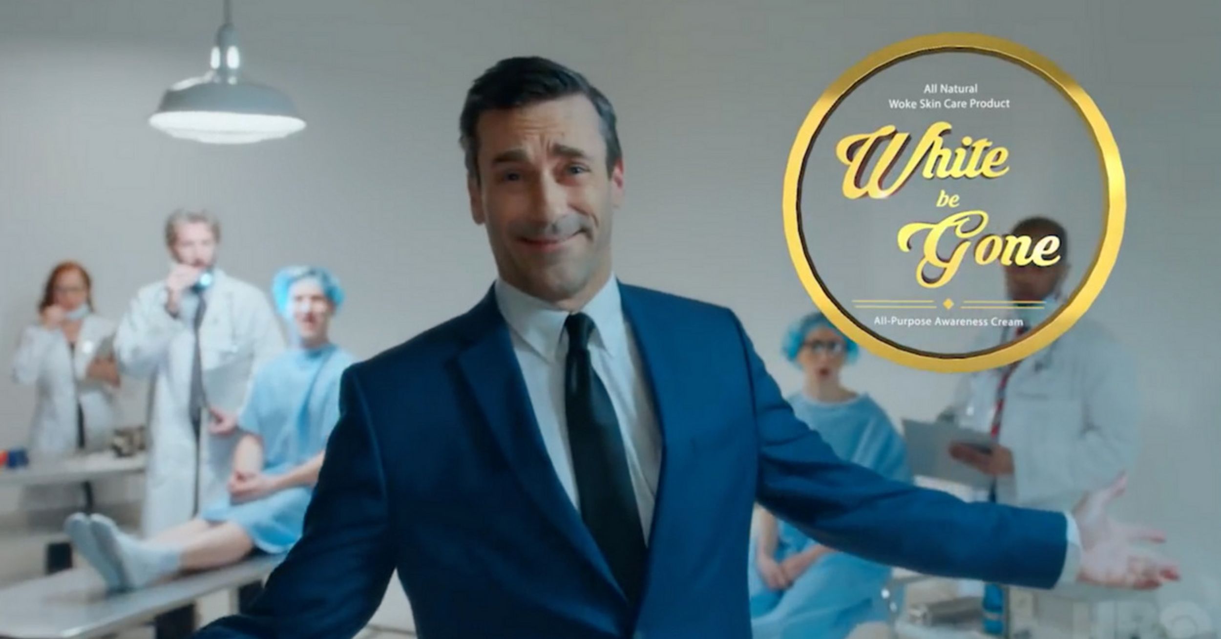 Jon Hamm Is Here With An Infomercial To Help You Get Rid Of Those Troubling 'White Thoughts' 😂