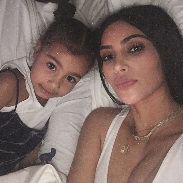 Kim Kardashian Explains to North West Why She's Famous