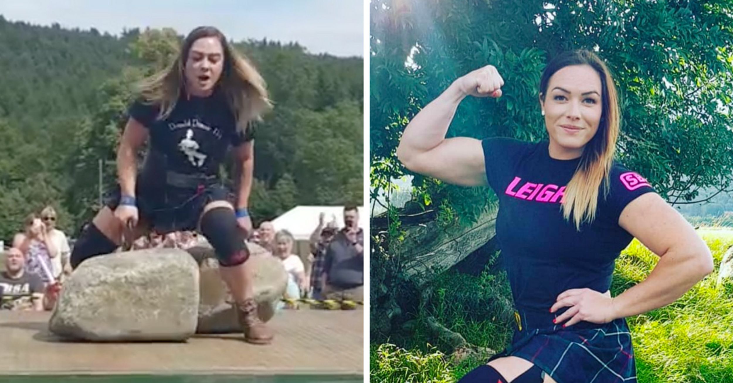 This Woman Just Lifted One Of The Heaviest Stones In The World