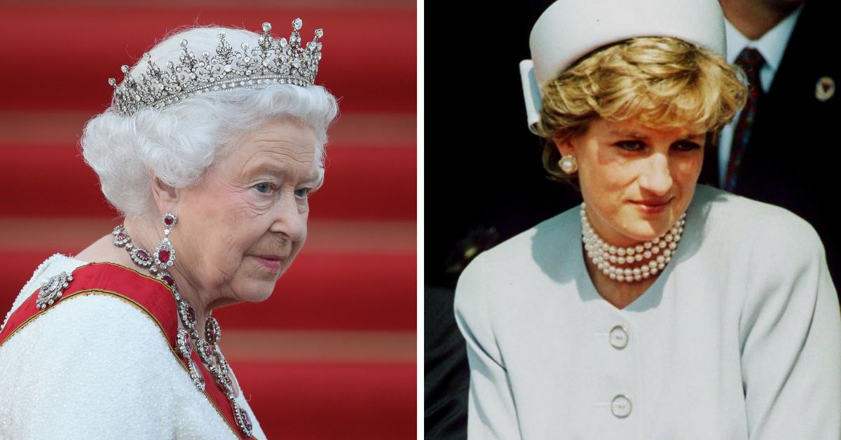 Queen Elizabeth Mourned Princess Diana's Death In A Completely Unscripted Tribute