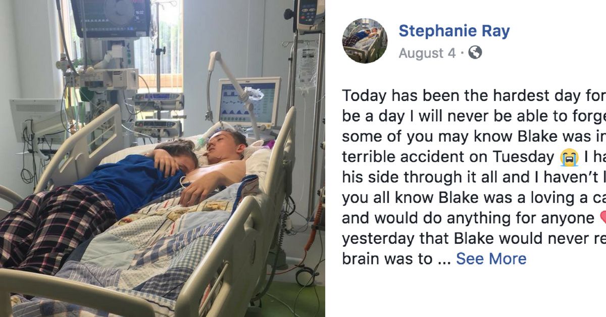 This Teen Saying Goodbye To Her Boyfriend Moments Before He's Taken Off Life Support Has Touched The Internet
