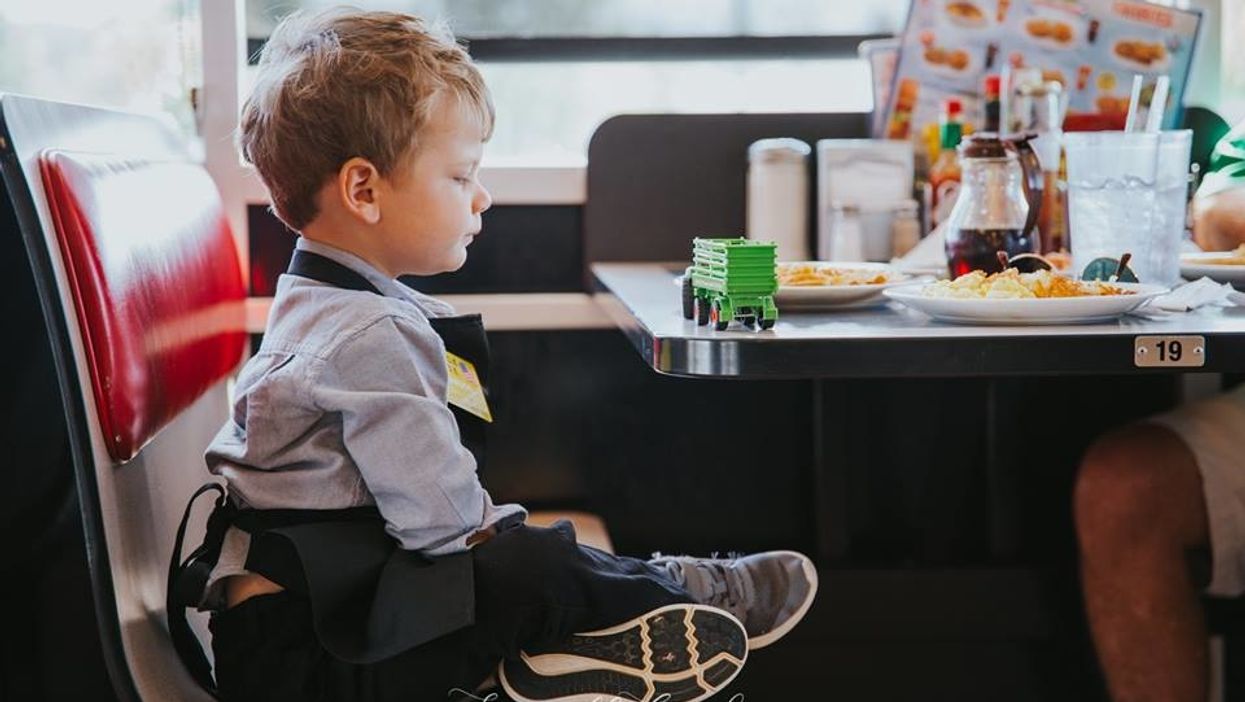 A Georgia boy had an adorable Waffle House celebration