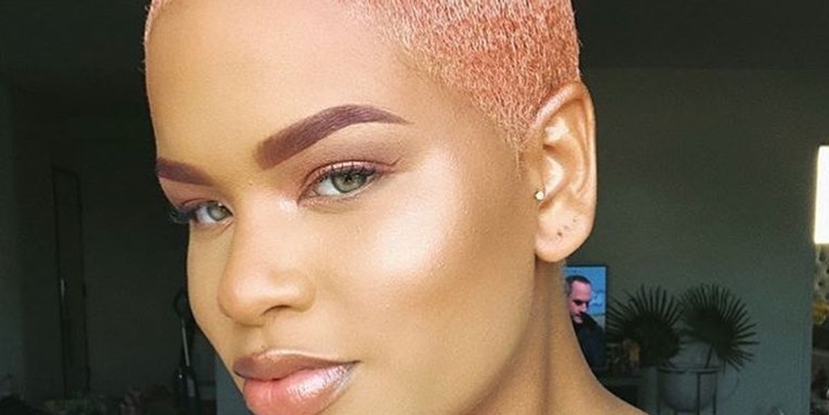 Hair Color to Try: Rose Gold