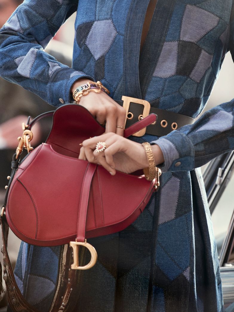 Dior's iconic logo saddle bag from early 2000s is making a comeback, The  Independent