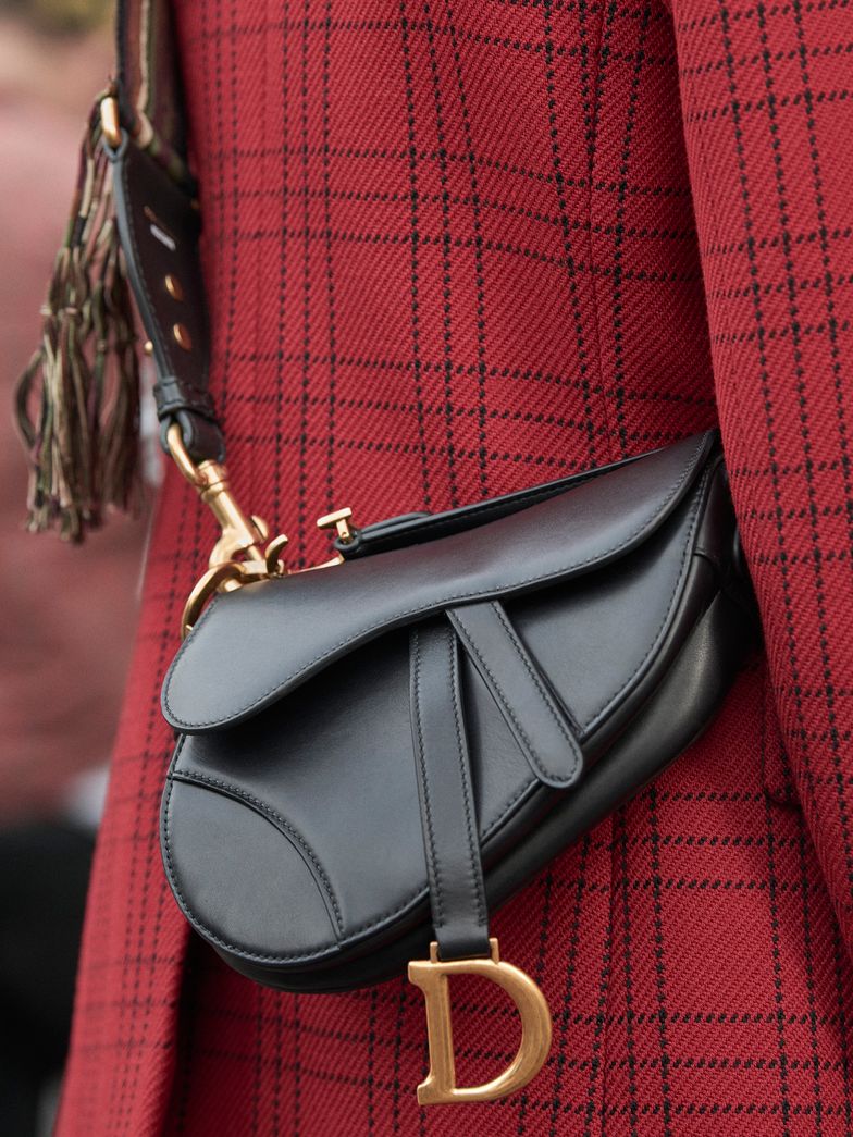 Sporty style with dior saddle bag