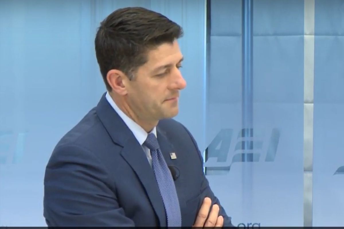 Paul Ryan Wishes Republicans Would Stop Being Nazis. Or Other Way Around.