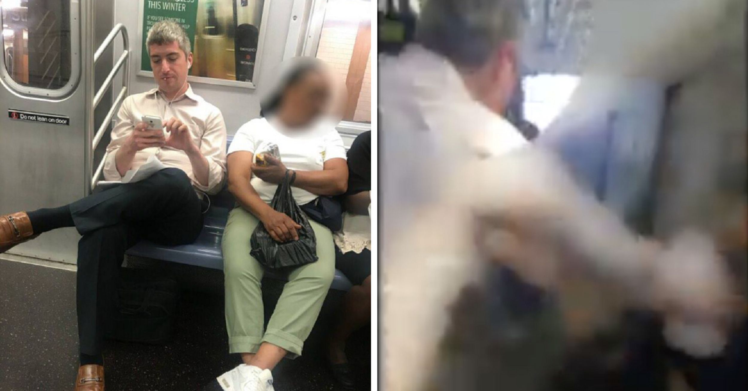 White Man Spat On And Shoved A Korean Woman After Verbal Assault On The NYC Subway