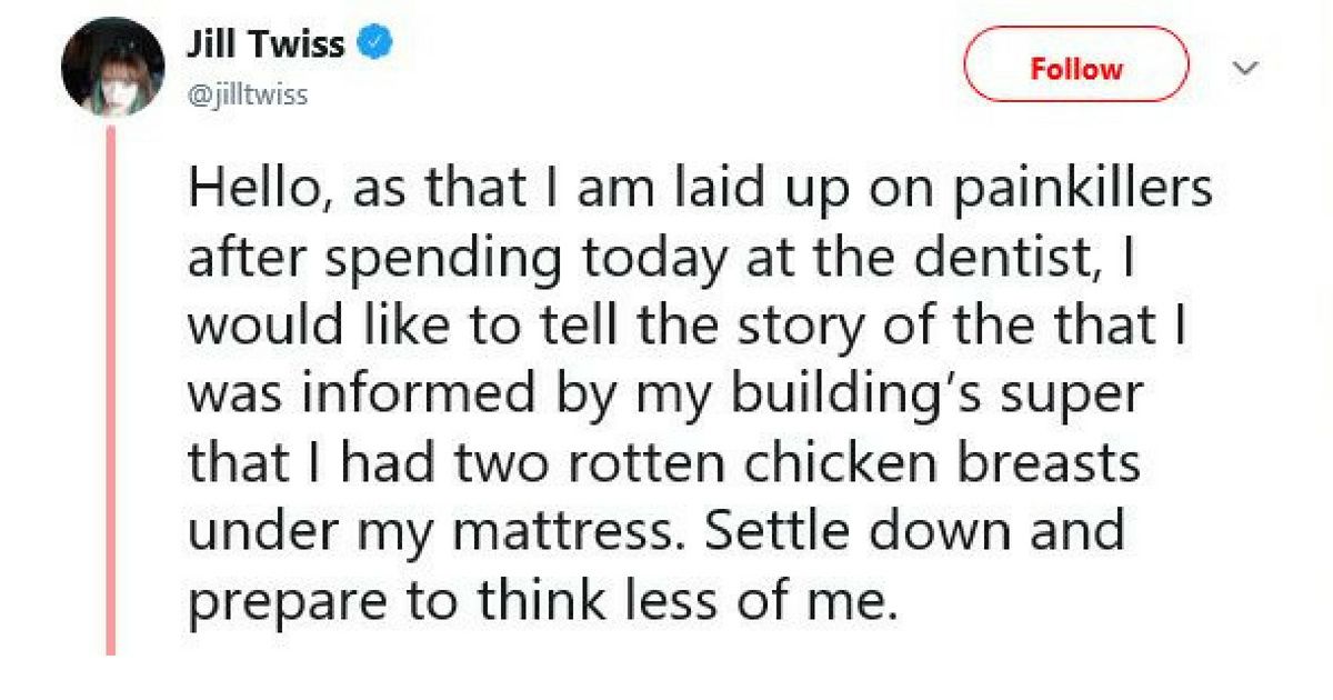 One Writer's Tale Of How Two Rotten Chicken Breasts Came To Be Under Her Mattress Is Truly A Fable For Our Time ðŸ˜‚